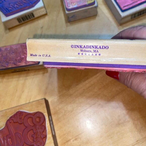 VINTAGE Rubber Stamp Bundle - Picture 3 of 4